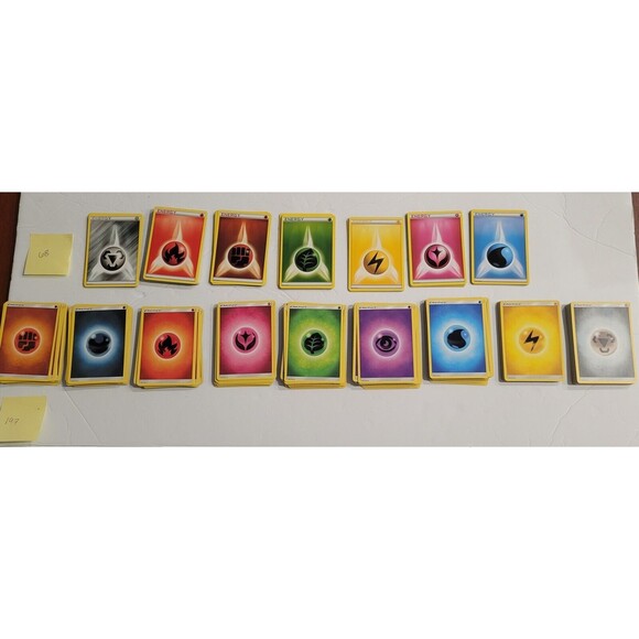 Pokemon Basic Energy Card Lot 2013 2017 Lot of 265 Cards Near Mint Fairy Energy - Picture 7 of 7